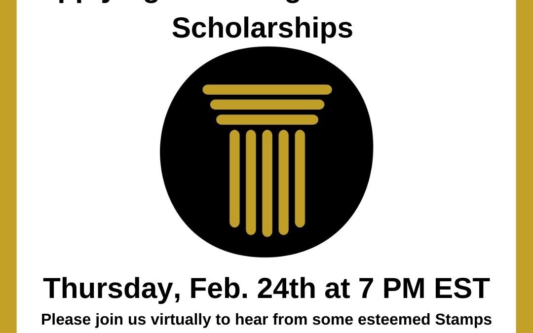 Alumni Q&A on Applying to Prestigious Scholarships – Feb 24th, 7 PM EST